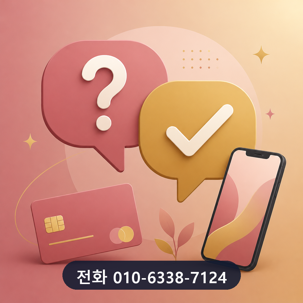 카드 결제 현금화 자주 묻는 질문 이미지