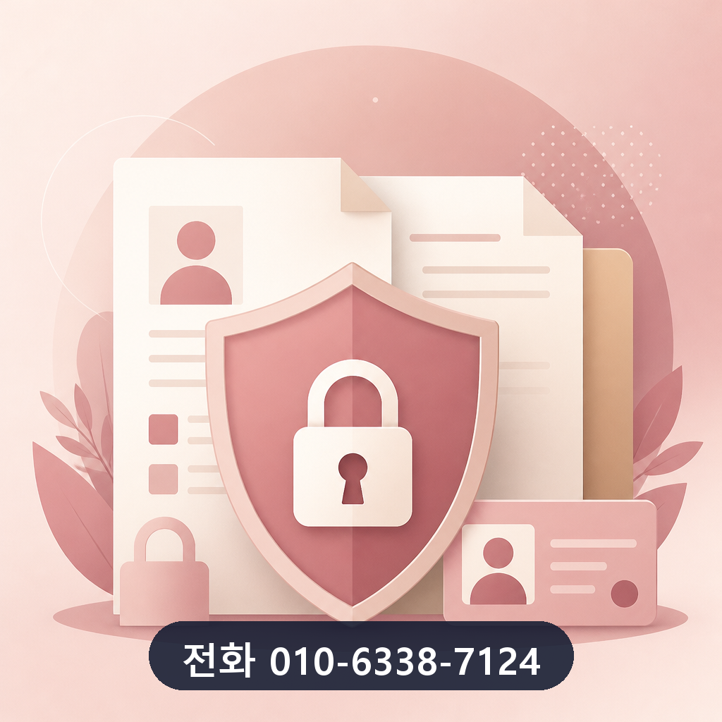 카드 결제 현금화 개인정보 보호 이미지